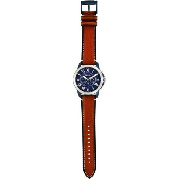 Chronograph or Automatic Display and Genuine Leather or Stainless Steel Band - Picture 3 of 6